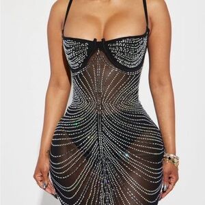 Black Embellished Women's Top